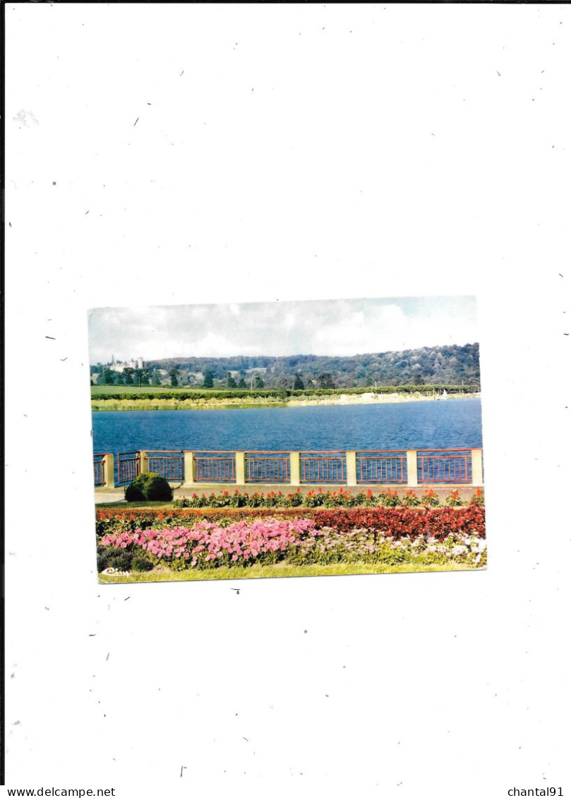 CARTE POSTALE 71 MONTCEAU LES MINES ETANG DU PLESSIS VOYAGEE - Montceau Les Mines