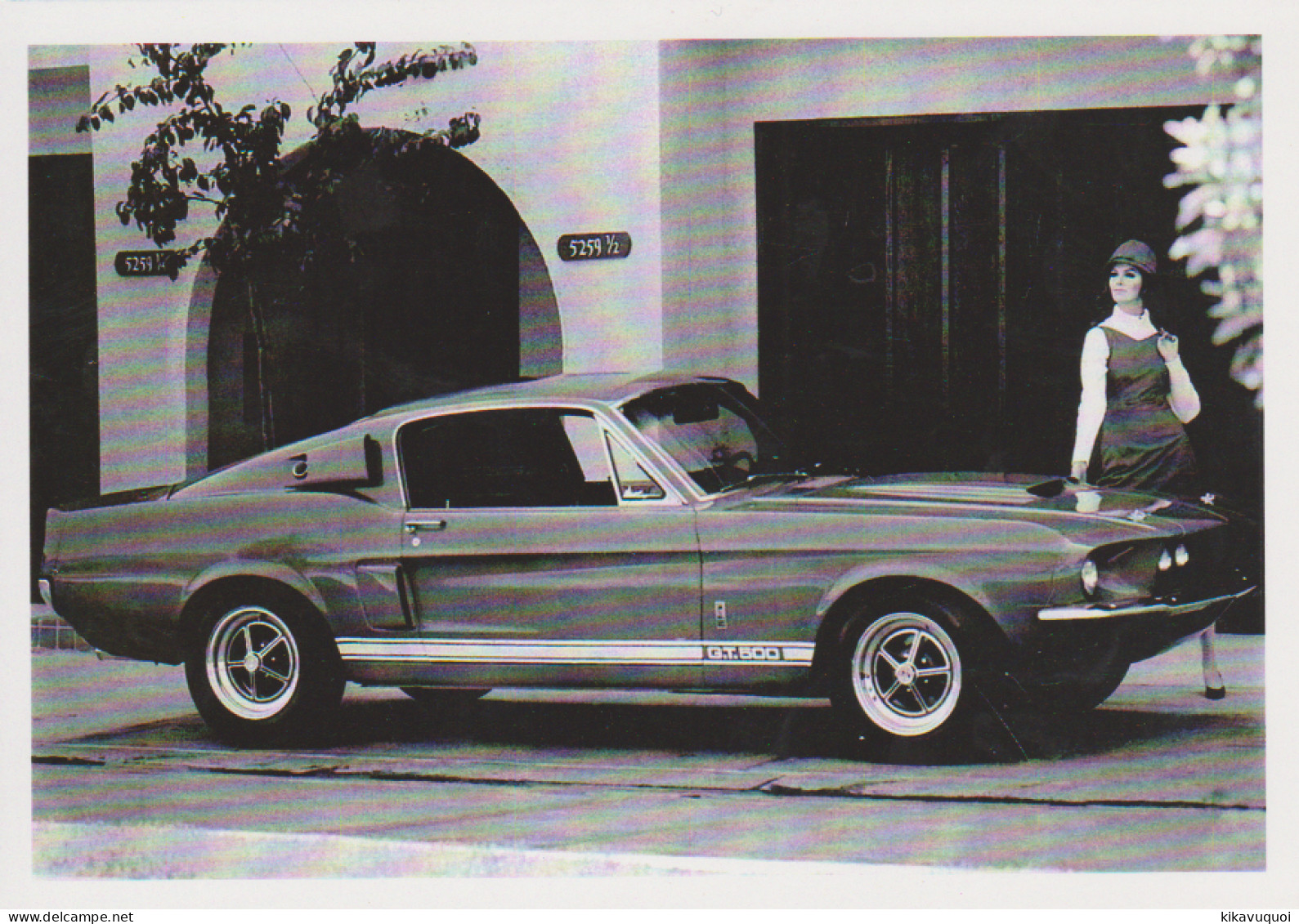 FORD MUSTANG GT 500 - Carte Postale 10X15 CM NEUF - PKW