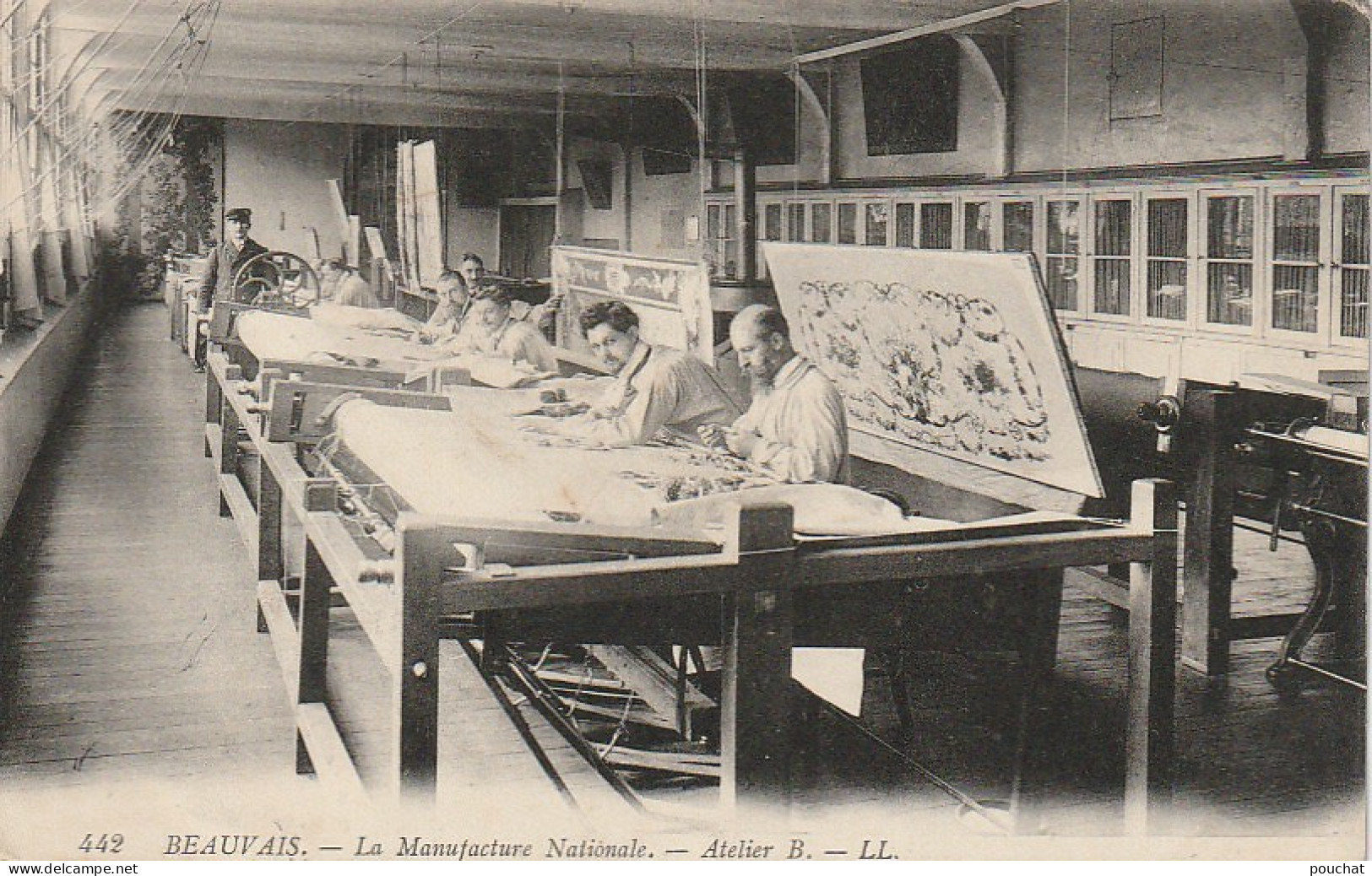 TE 1-(60) BEAUVAIS - LA MANUFACTURE NATIONALE - ATELIER B - 2 SCANS - Beauvais