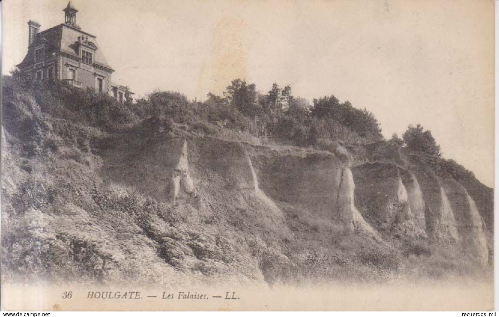 Houlgate Les Falaises     1908 - Houlgate