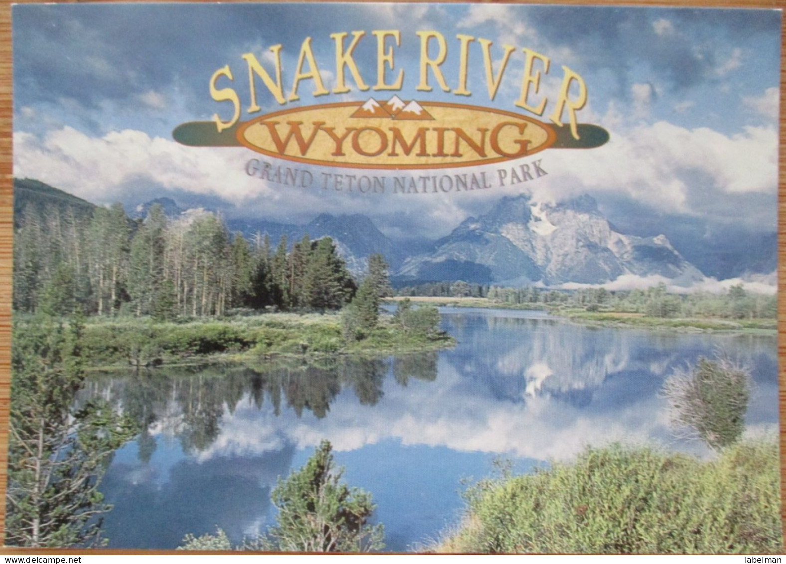 USA UNITED STATES WYOMING SNAKE RIVER KARTE CARD POSTCARD CARTE POSTALE ANSICHTSKARTE CARTOLINA POSTKARTE - Green River