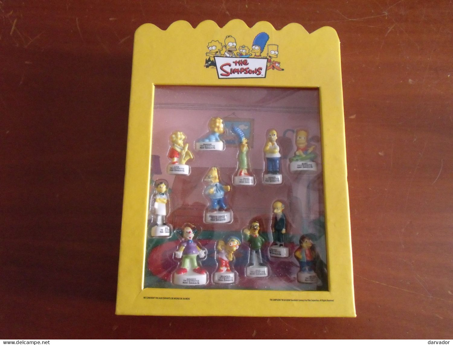 Coffret / Fève / Série De Fèves Complète : The Simpsons 2009 Avec Hors Série - Tekenfilms