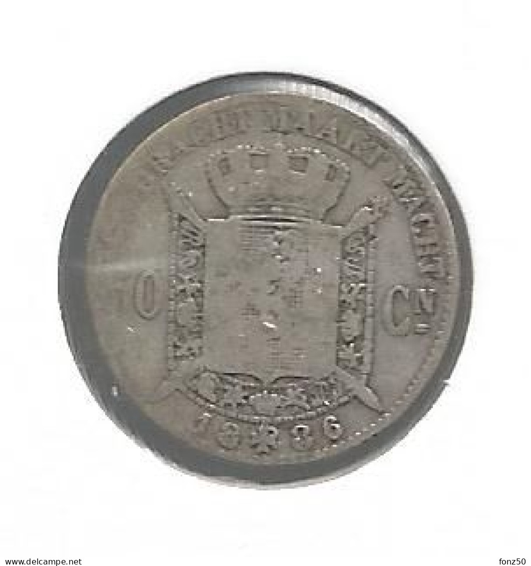 LEOPOLD II * 50 Cent 1886 Vlaams * Z.Fraai * Nr 12841 - 50 Centimes