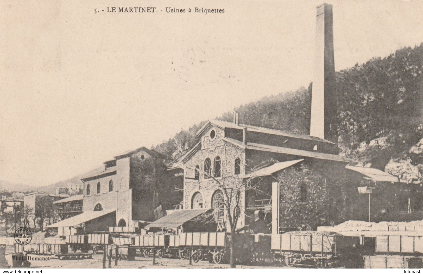 LE MARTINET : Usines à Briquettes. - Other & Unclassified