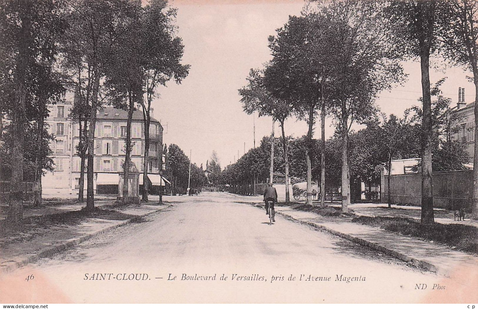 Saint Cloud   - Le Boulevard De Saint Cloud  -   CPA °J - Saint Cloud