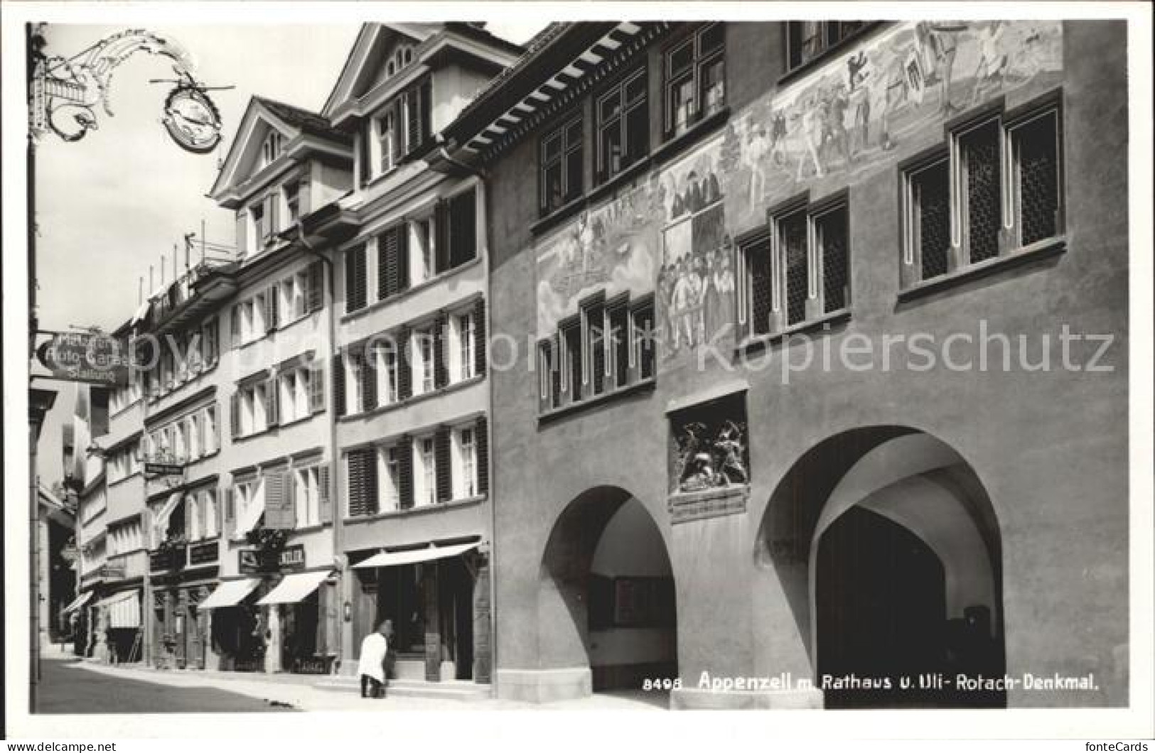 12322672 Appenzell IR Rathaus Und Uli Rotach Denkmal Appenzell - Other & Unclassified