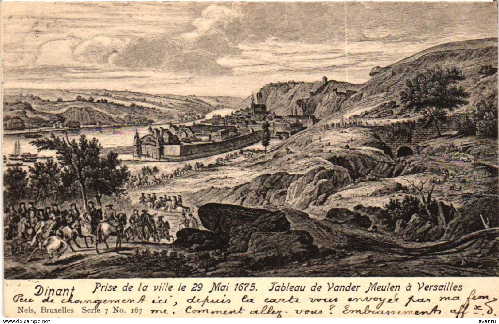 DINANT / PRISE DE LA VILLE EN 1675 - Dinant