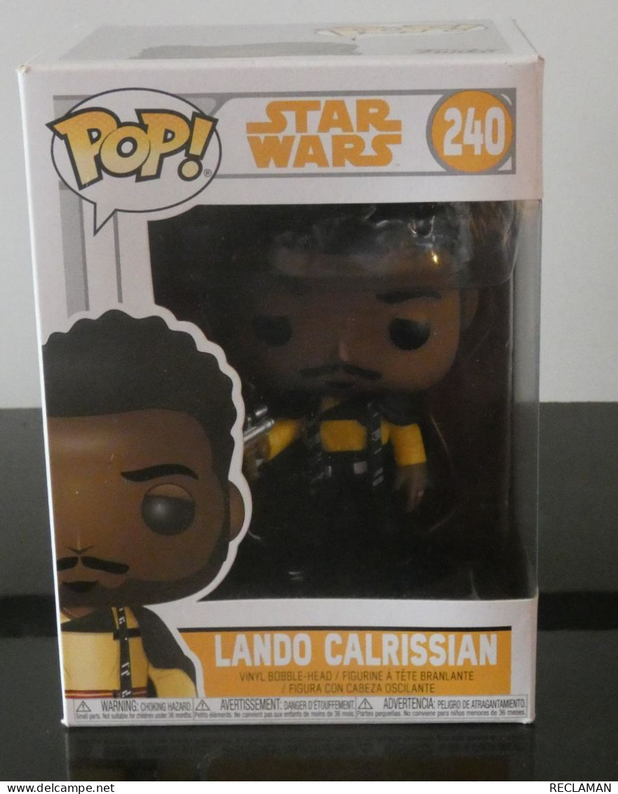 FUNKO POP Star Wars LANDO CARLISSIAN N°240 - Otros & Sin Clasificación