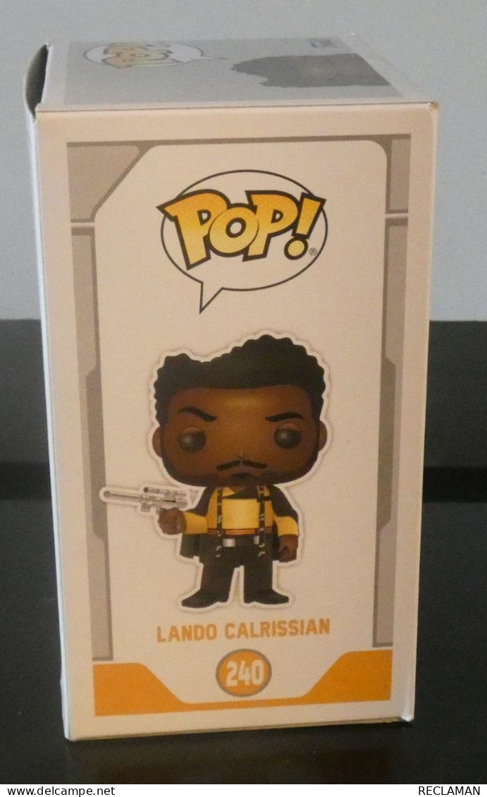 FUNKO POP Star Wars LANDO CARLISSIAN N°240 - Sonstige & Ohne Zuordnung