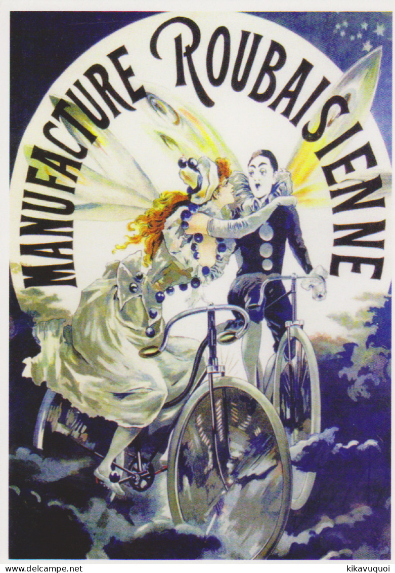 MANUFACTURE ROUBAISIENNE - VELO - CYCLE - Carte Postale 10X15 CM NEUF - Publicidad