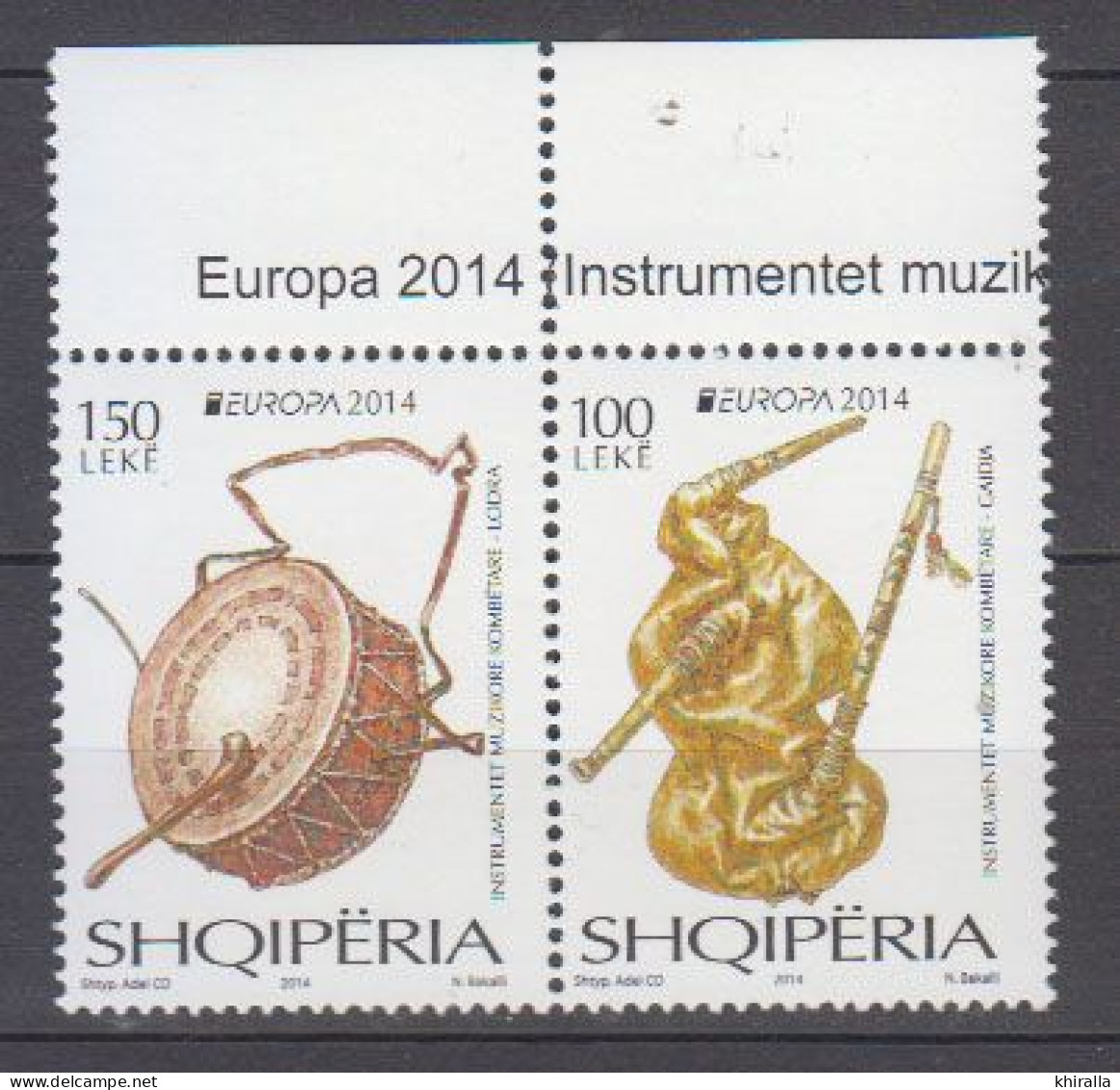 ALBANIE  2014    EUROPA    N°  3131 / 3132  ( Neuf Sans Charnieres )    COTE  5 € 40 - Albania