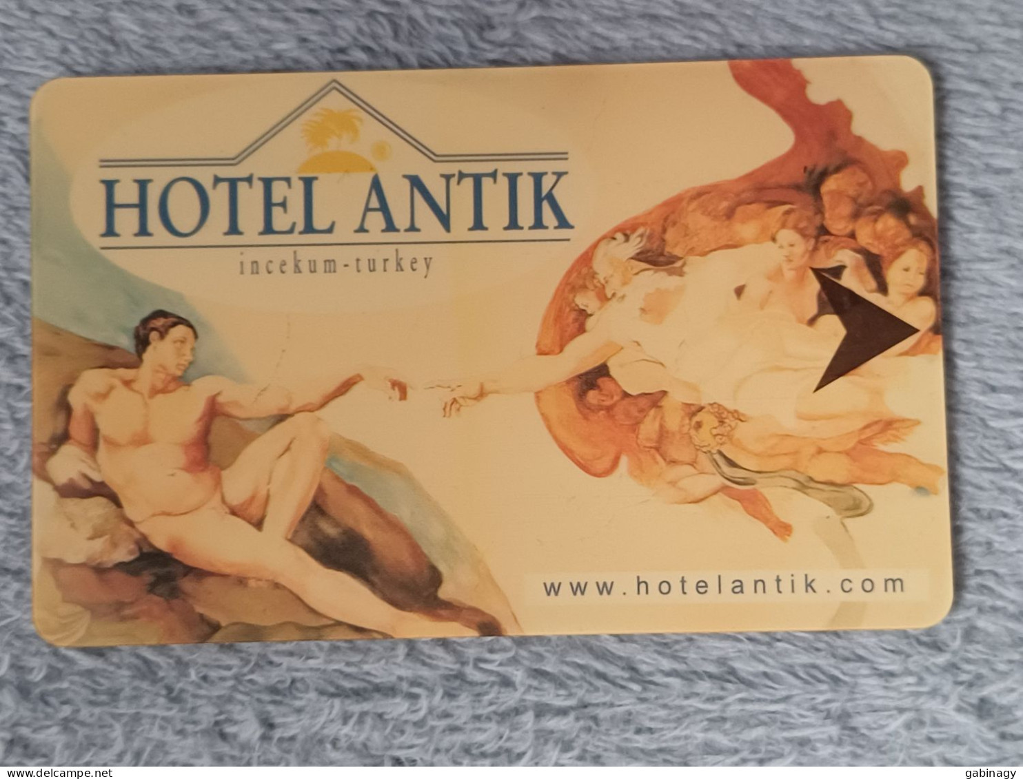 HOTEL KEYS - 2570 - TURKEY - HOTEL ANTIK - Hotel Keycards