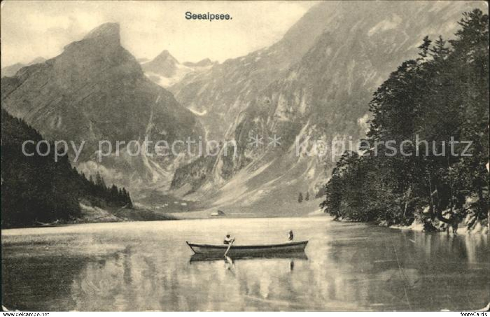 12322590 Seealpsee Ruderboot Seealpsee - Other & Unclassified