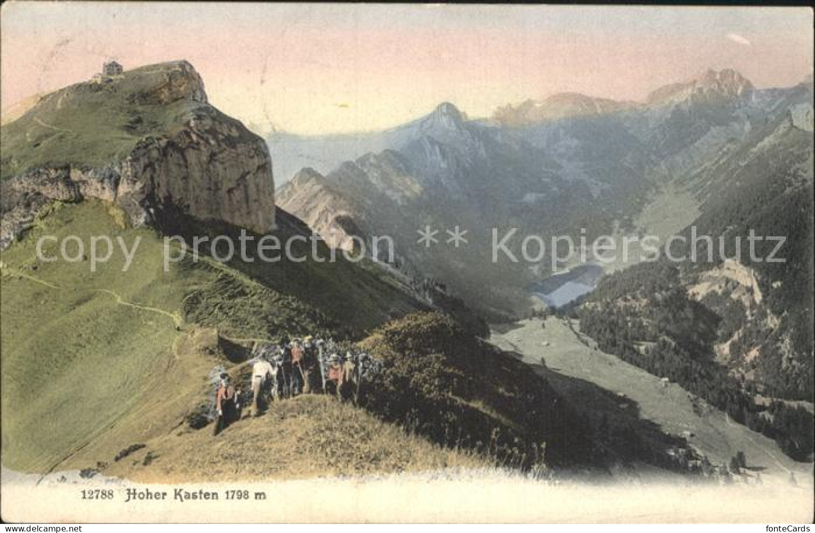 12322553 Appenzell IR Hoher Kasten Appenzell - Autres & Non Classés