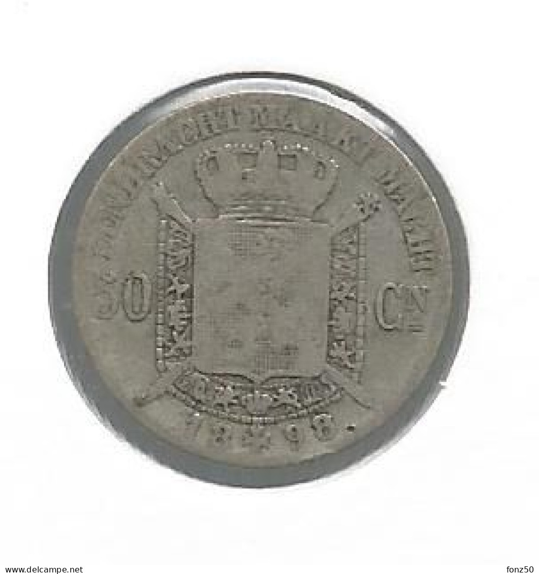 LEOPOLD II * 50 Cent 1898 Vlaams * Z.Fraai * Nr 12848 - 50 Centimes