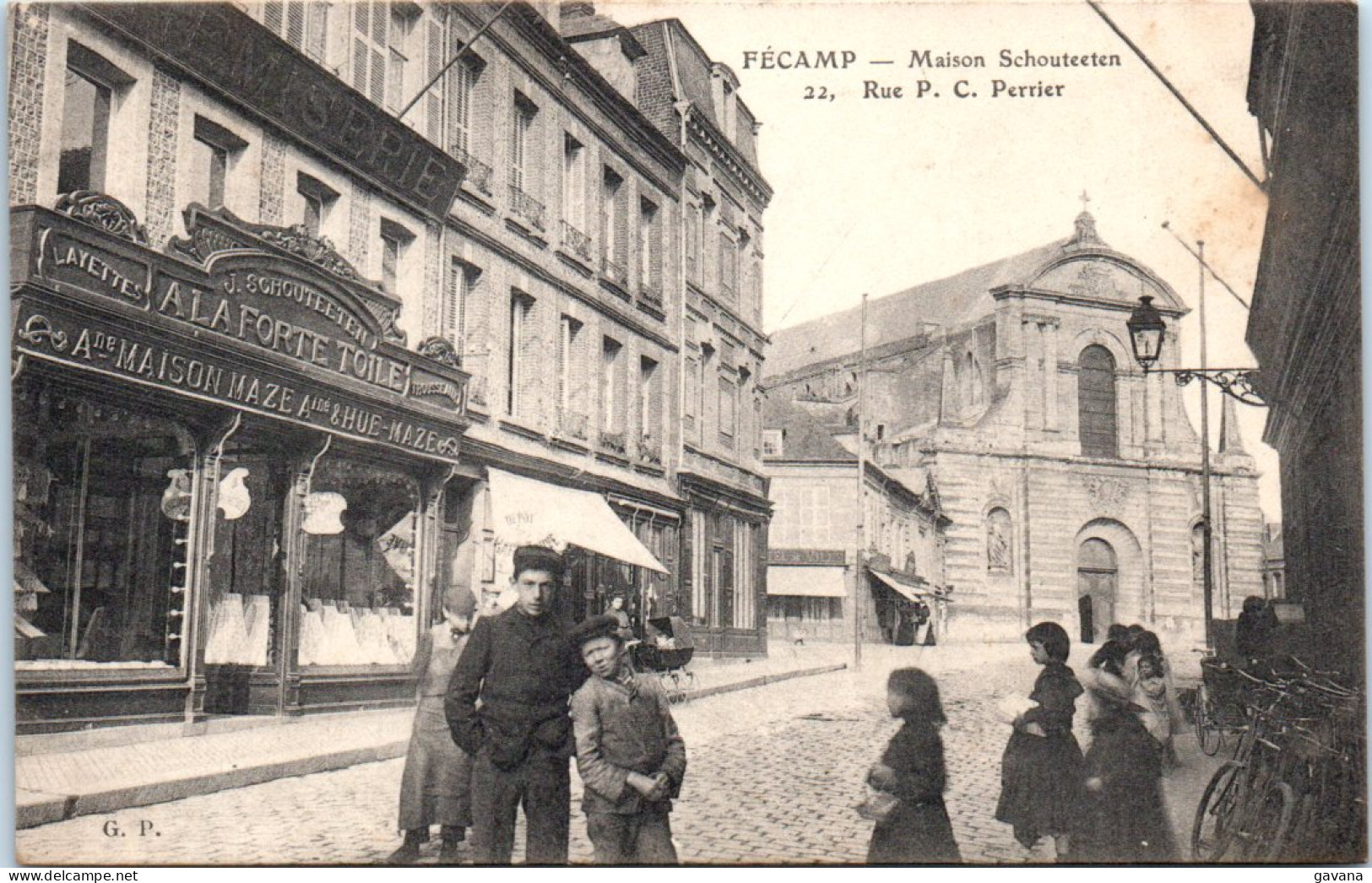 76 FECAMP - Maison Schouteeten - Rue P. C. Perrier - Fécamp