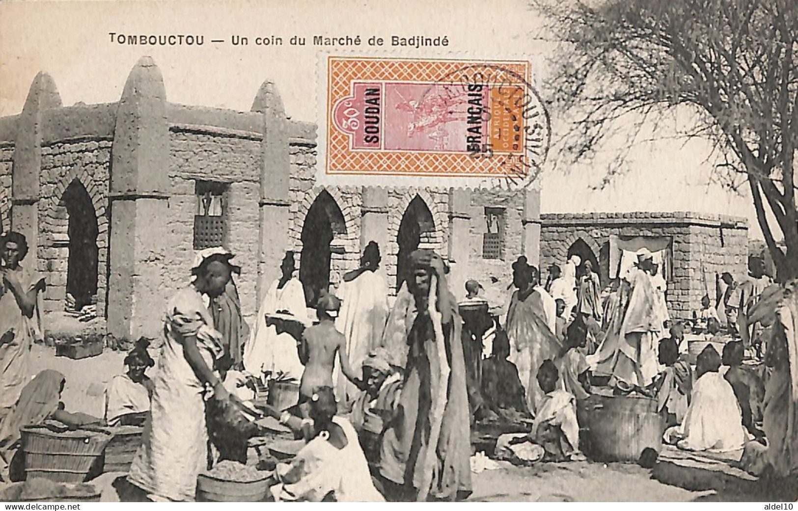 Tombouctou - Un Coin Du Marché De Badjindé - Mali