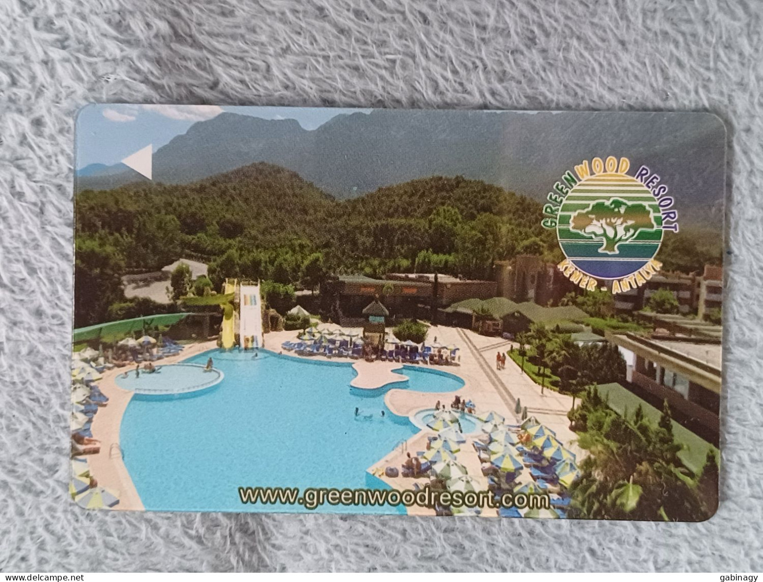 HOTEL KEYS - 2572 - TURKEY - GREENWOOD RESORT - Hotel Keycards