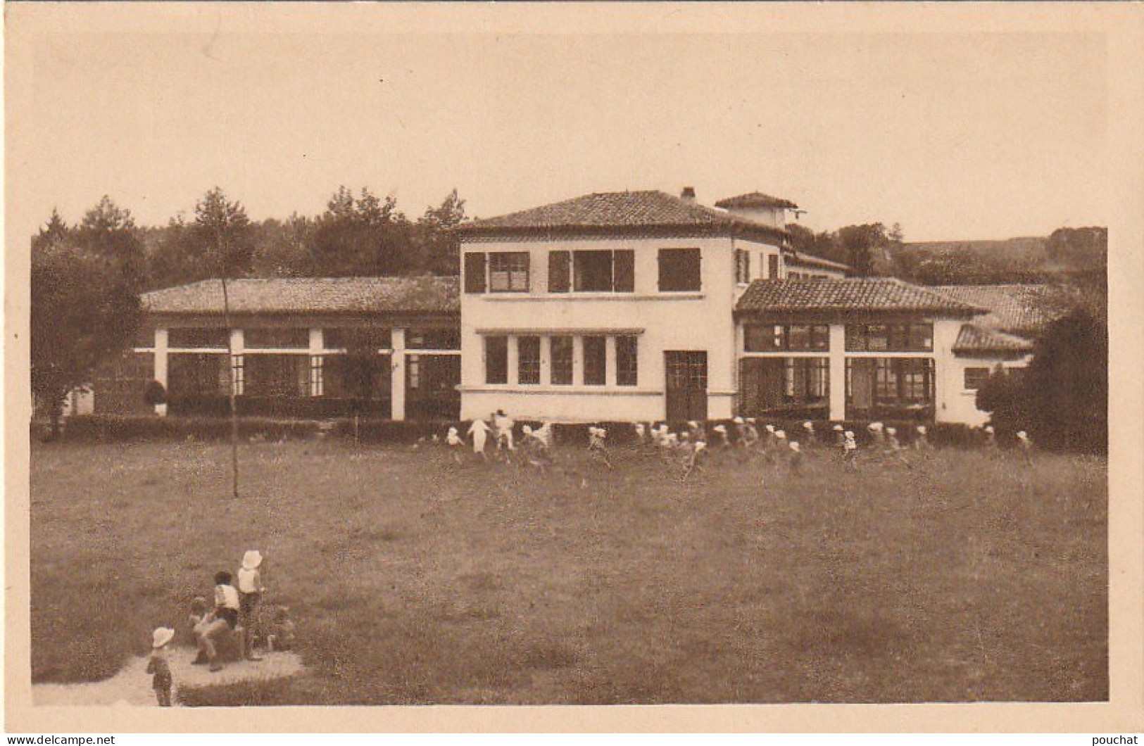 TE 11-(64) PREVENTORIUM D' ARBONNE - SERVICES GENERAUX - LES REFECTOIRES - ENFANTS ET PERSONNEL - 2 SCANS - Other & Unclassified