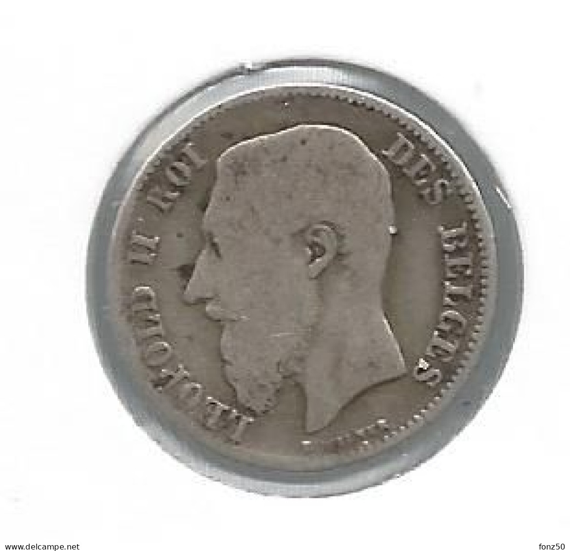 LEOPOLD II * 50 Cent 1899 Frans * Z.Fraai * Nr 12850 - 50 Cent