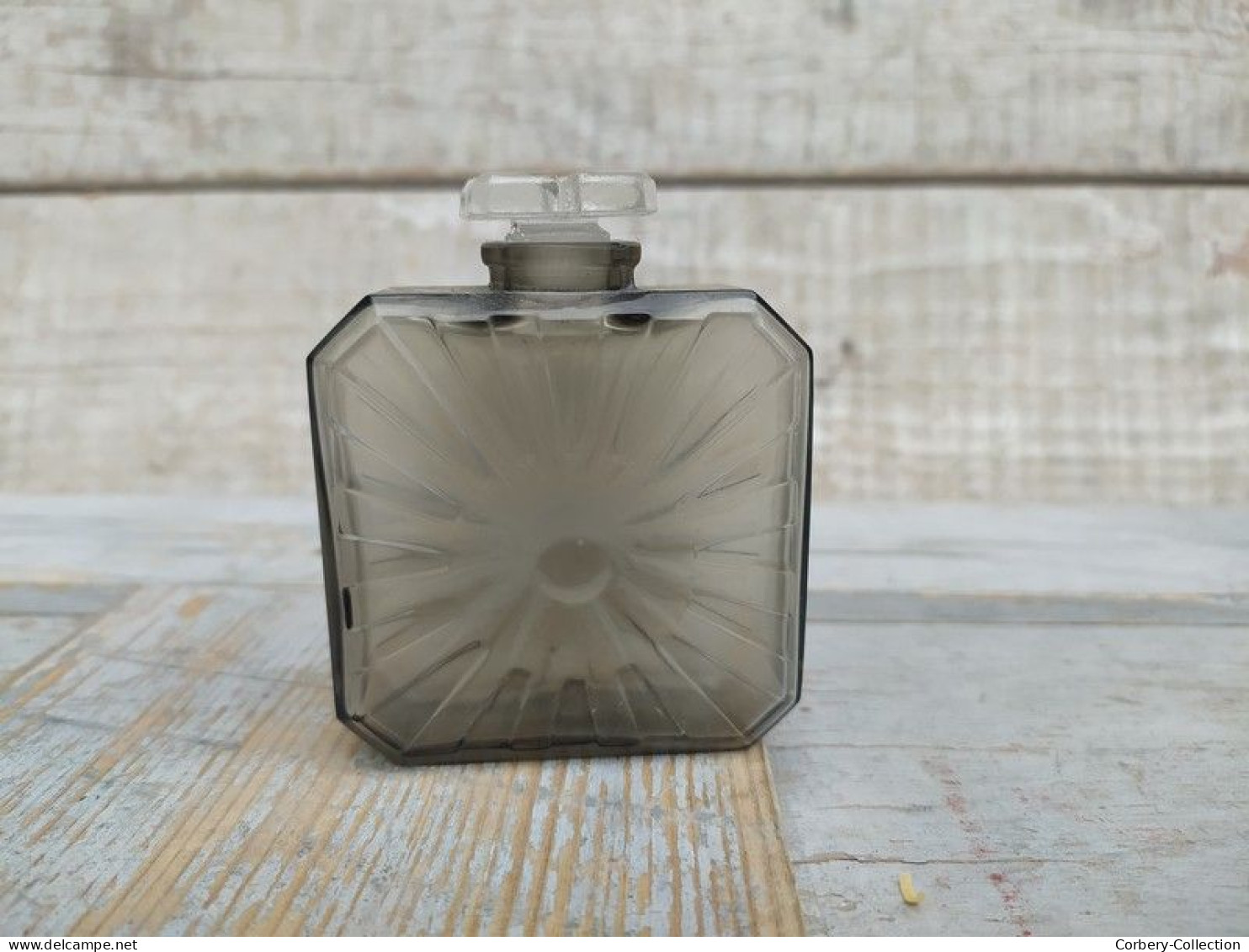 Flacon Parfum Guerlain Vol De Nuit Art Déco - Bottles (empty)