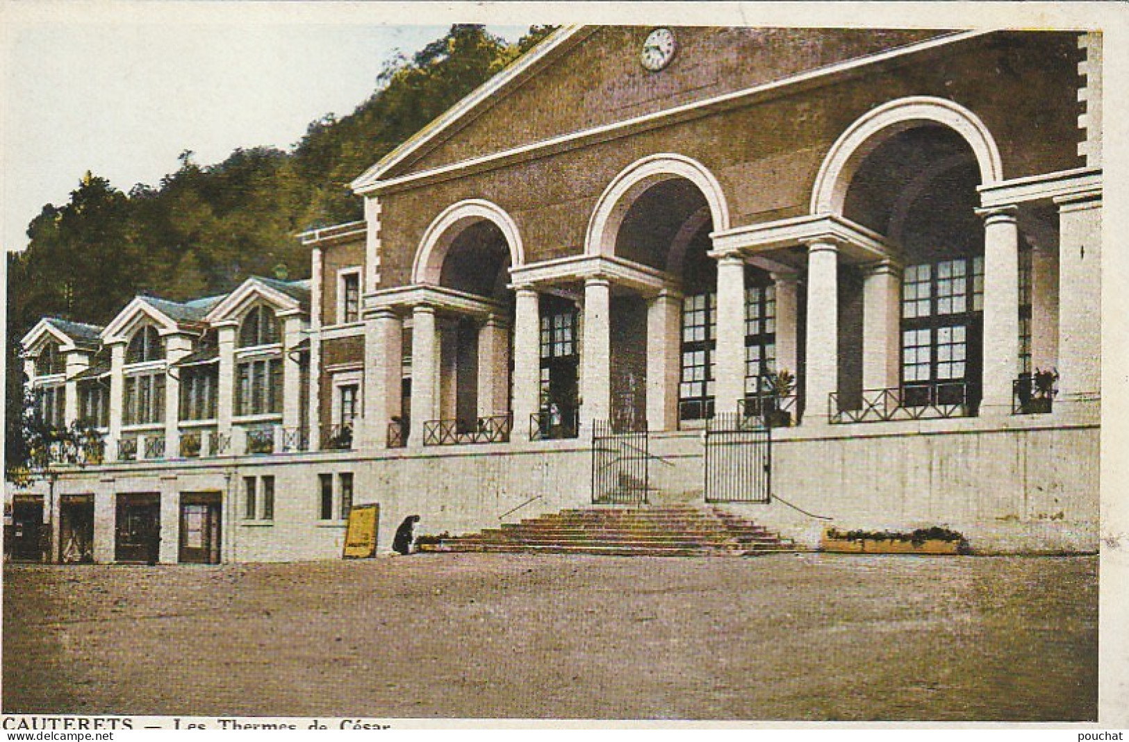 TE 14 -(65) CAUTERETS - LES THERMES DE CESAR - CARTE COULEURS - COLL . CASTRO , CAUTERETS- 2 SCANS - Cauterets