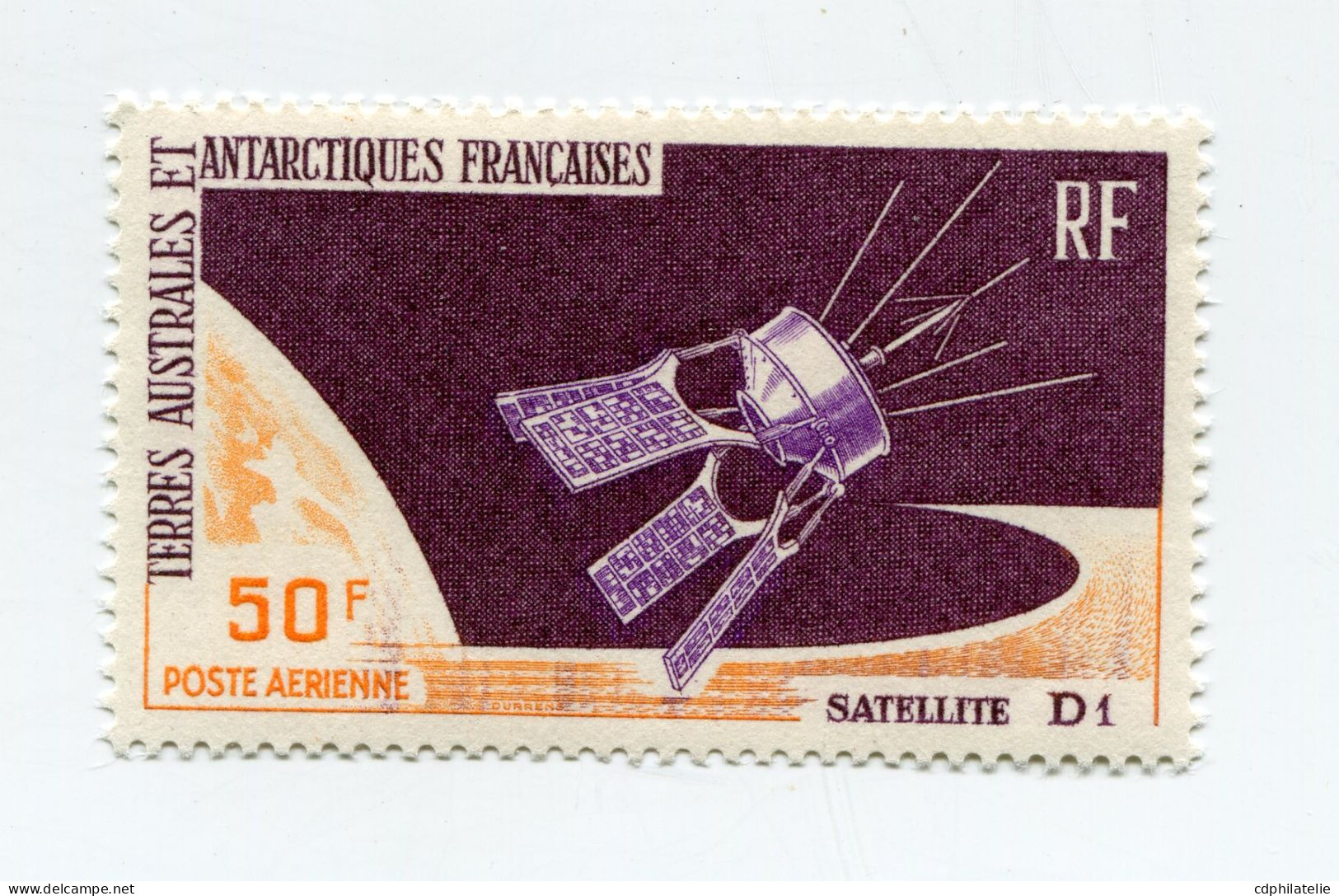 T. A. A. F.  PA 12 ** SATELLITE D1 - Unused Stamps