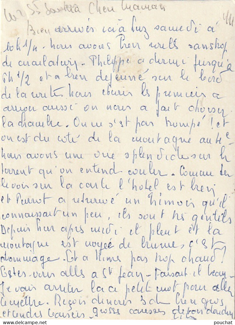 TE 15-(65) LUZ SAINT SAUVEUR - CHILI HOTEL - PHOTO - 2 SCANS - Places