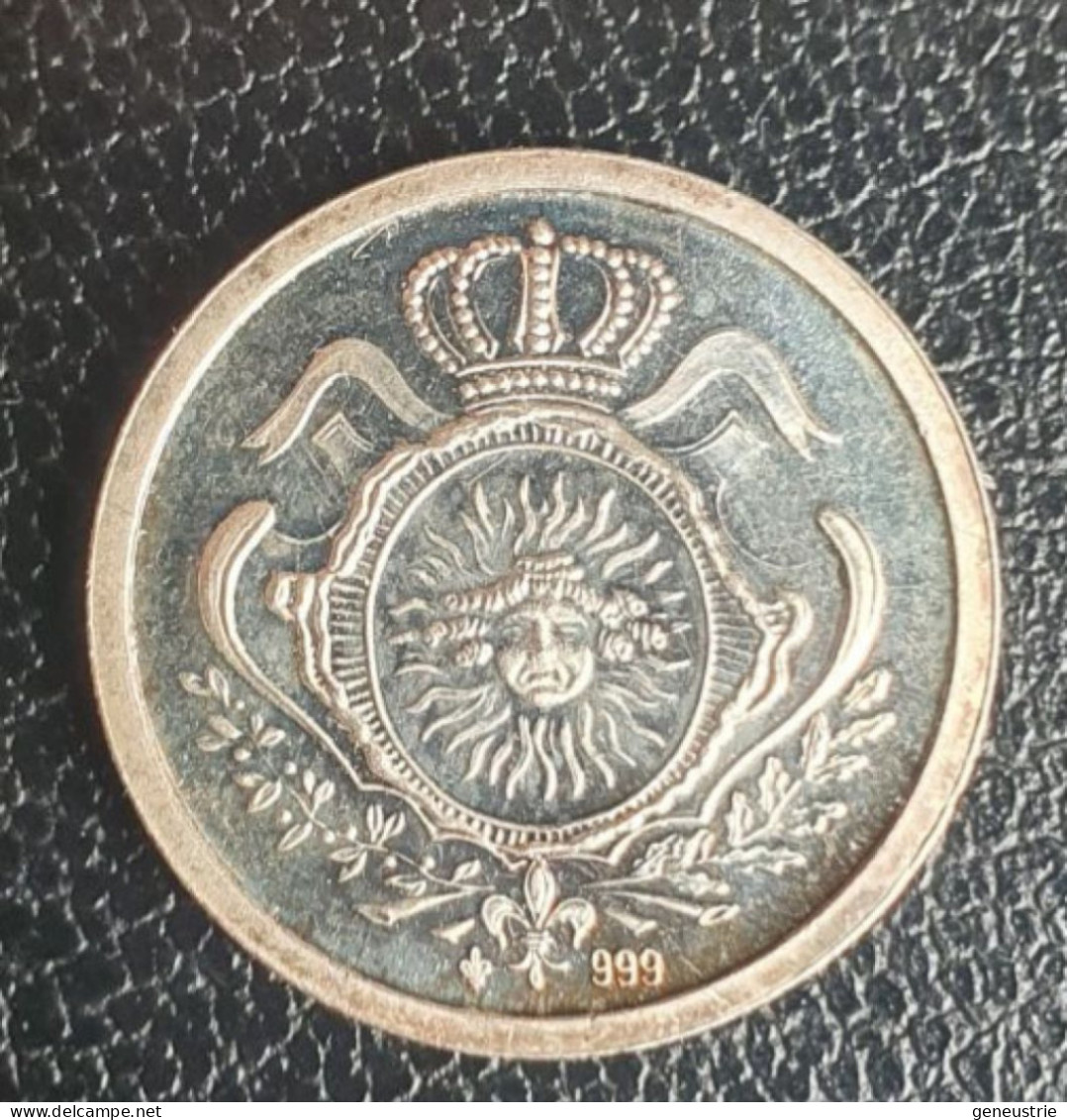 Jeton Argent 999 "Roi Soleil Louis XIV - Royal / Of Nobility