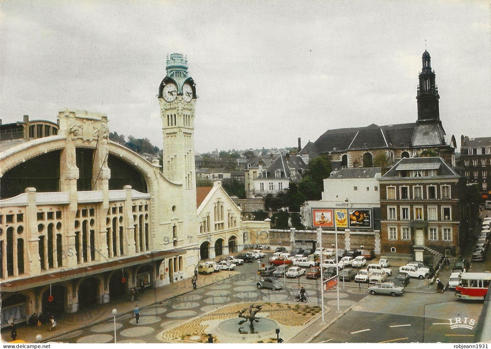 Rouen (76) La Place De La Gare - Rouen
