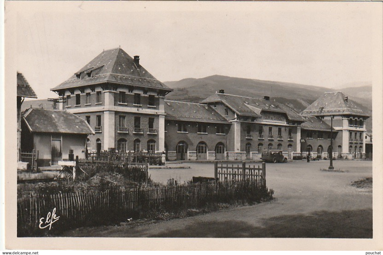 TE 16-(66) LA TOUR DE CAROL - LA GARE INTERNATIONALE - 2 SCANS - Autres & Non Classés