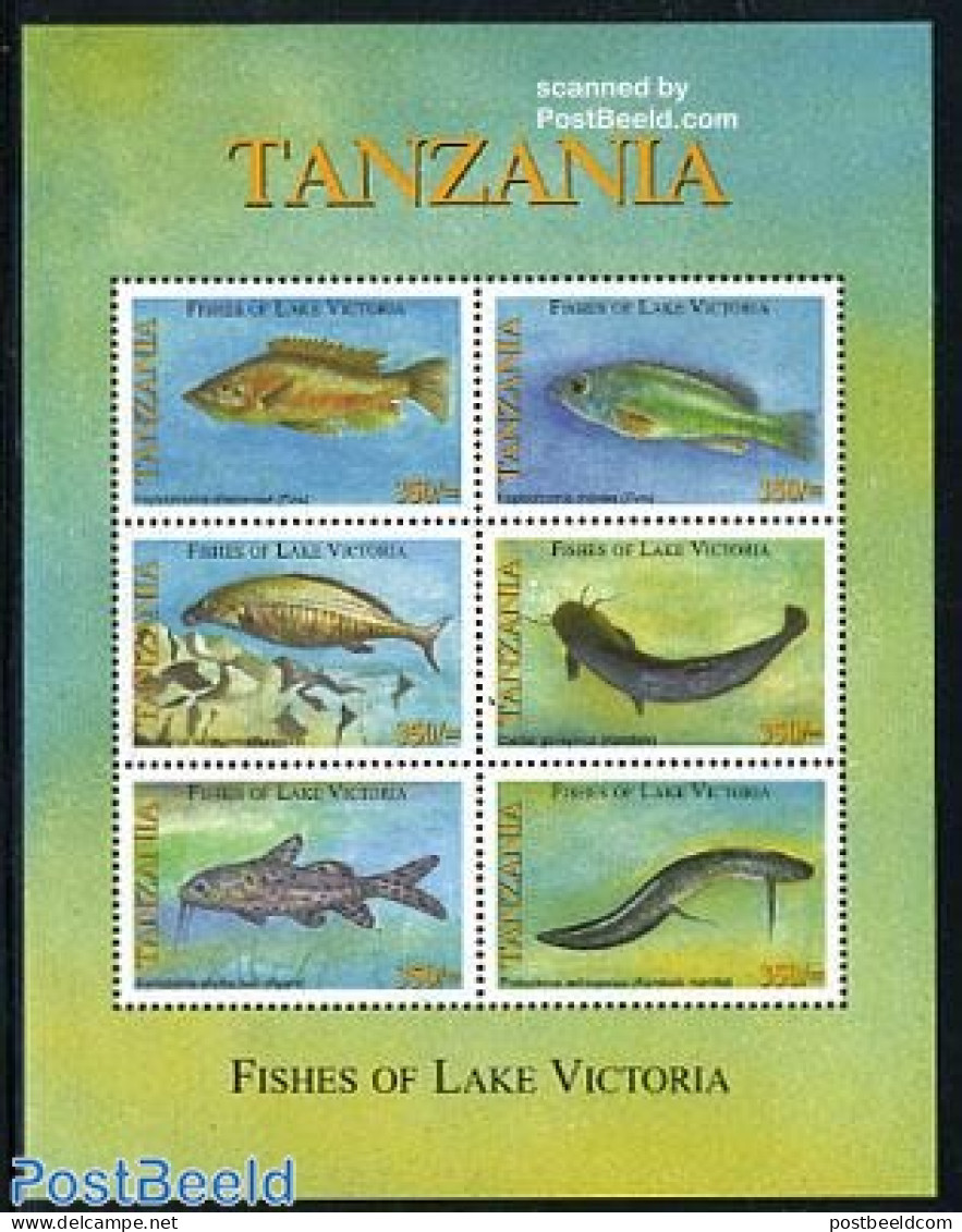 Tanzania 2006 Fish Of Lake Victoria 6v M/s, Mint NH, Nature - Fish - Fishes