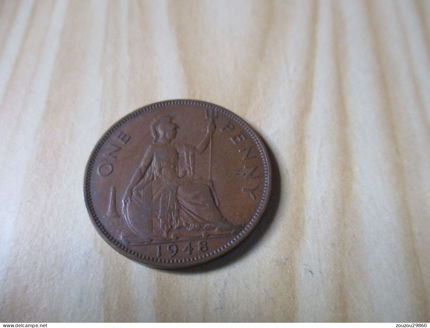 Grande-Bretagne - One Penny George VI 1948.N°615. - D. 1 Penny