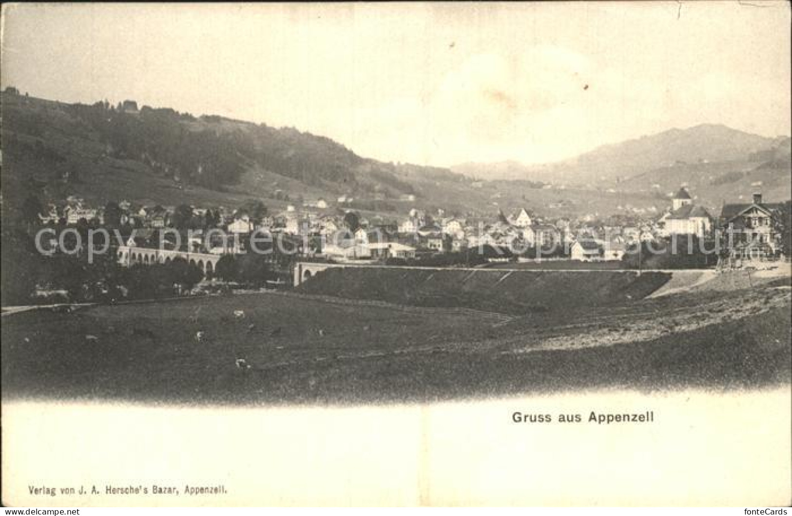 12322141 Appenzell IR Stadtansicht Appenzell - Other & Unclassified