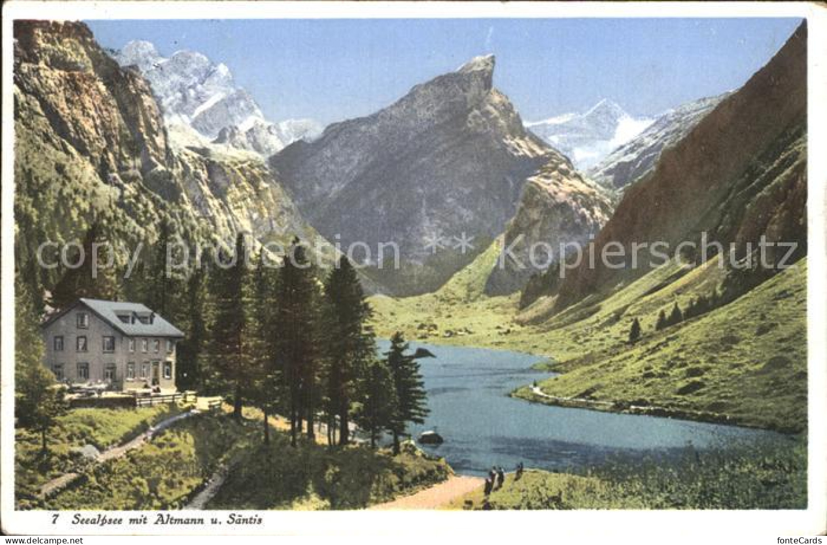 12322128 Appenzell IR Seealpsee Altmann Saentis Appenzell - Autres & Non Classés