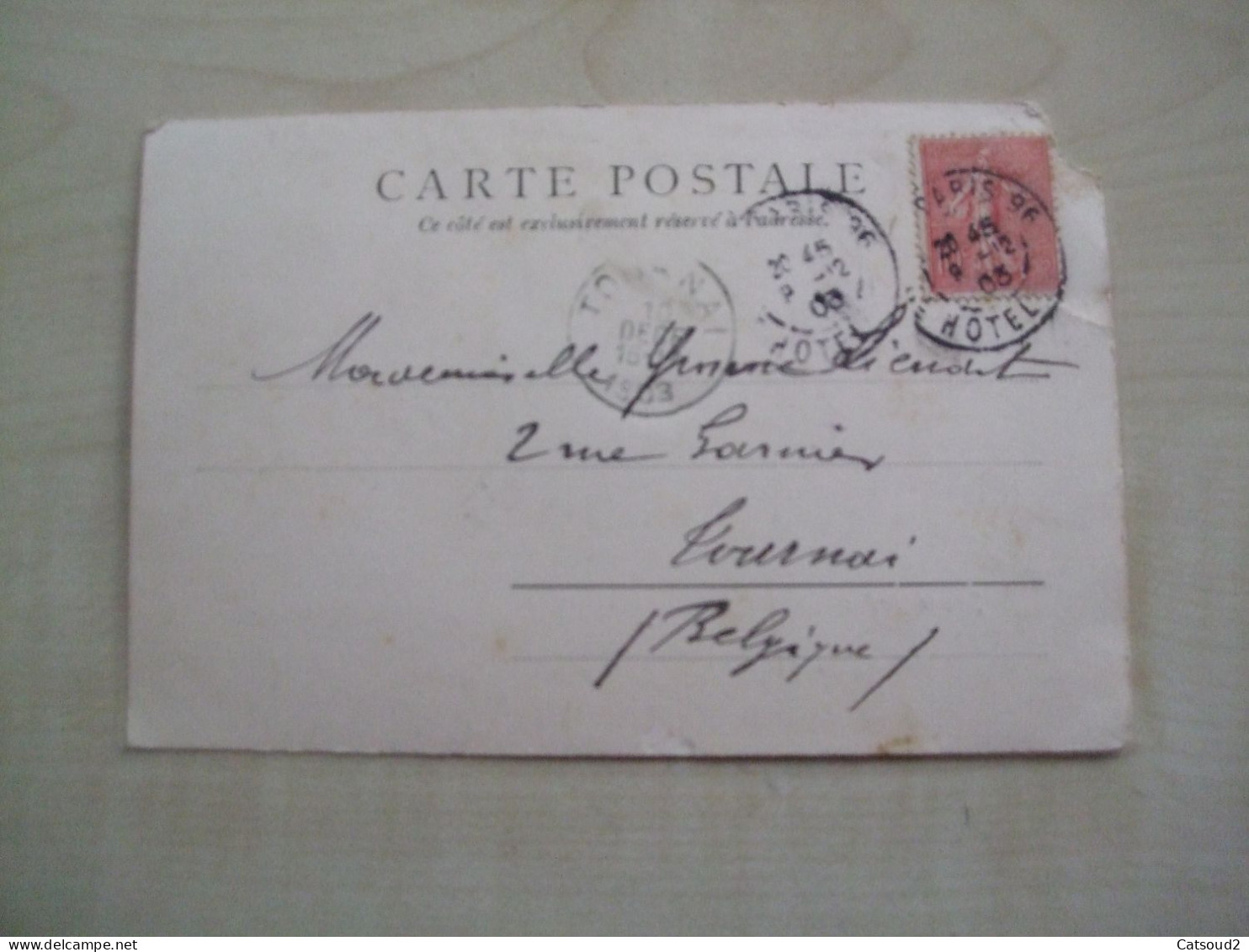 Carte Postale Ancienne 1903 PARIS Avenue Nicolas II - Panorama's