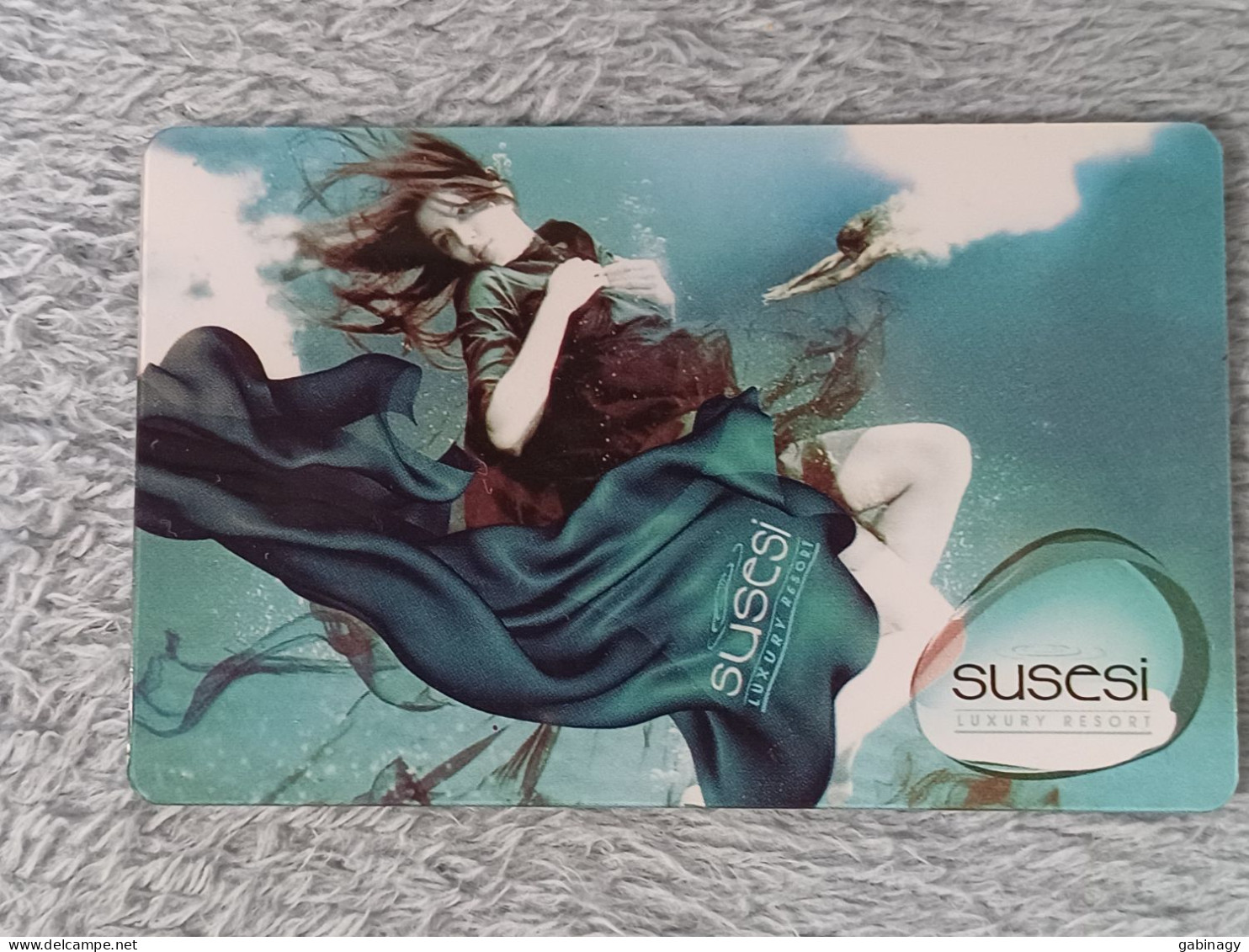 HOTEL KEYS - 2576 - TURKEY - SUSESI HOTEL - Hotel Keycards