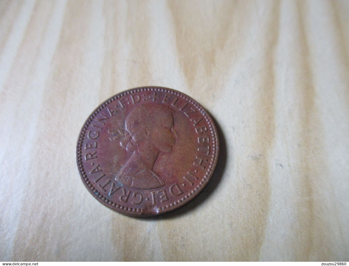 Grande-Bretagne - Half Penny Elizabeth II 1964.N°616. - C. 1/2 Penny