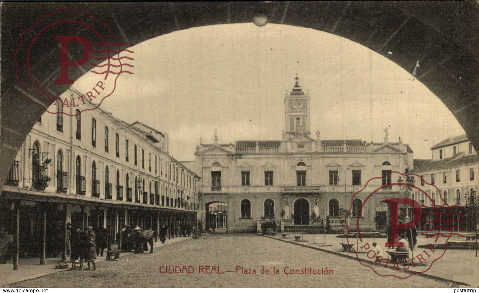 CIUDAD REAL. PLAZA DE LA CONSTITUCION. ED. MUR. - Ciudad Real