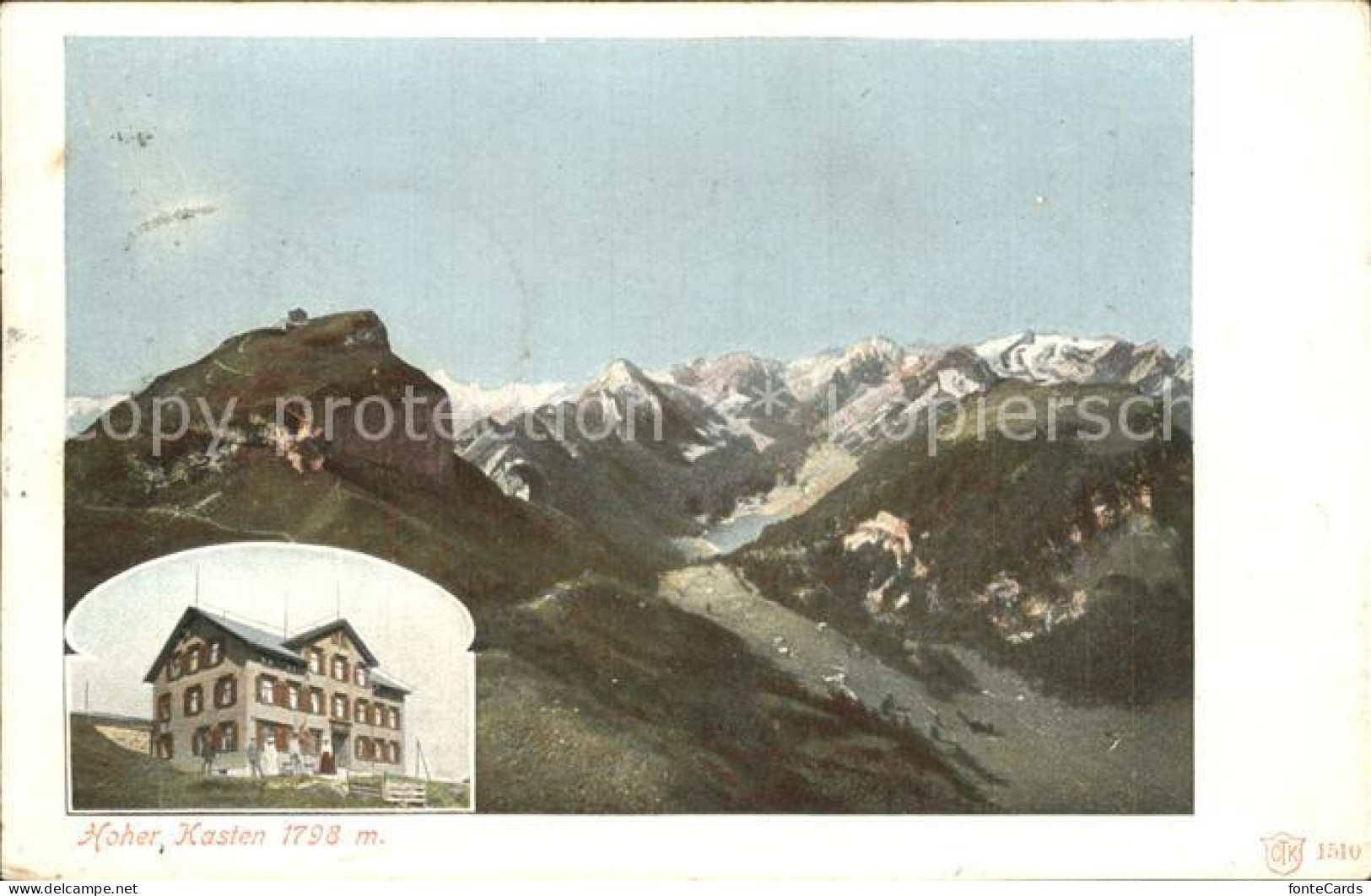 12322083 Appenzell IR Hoher Kasten Appenzell - Autres & Non Classés