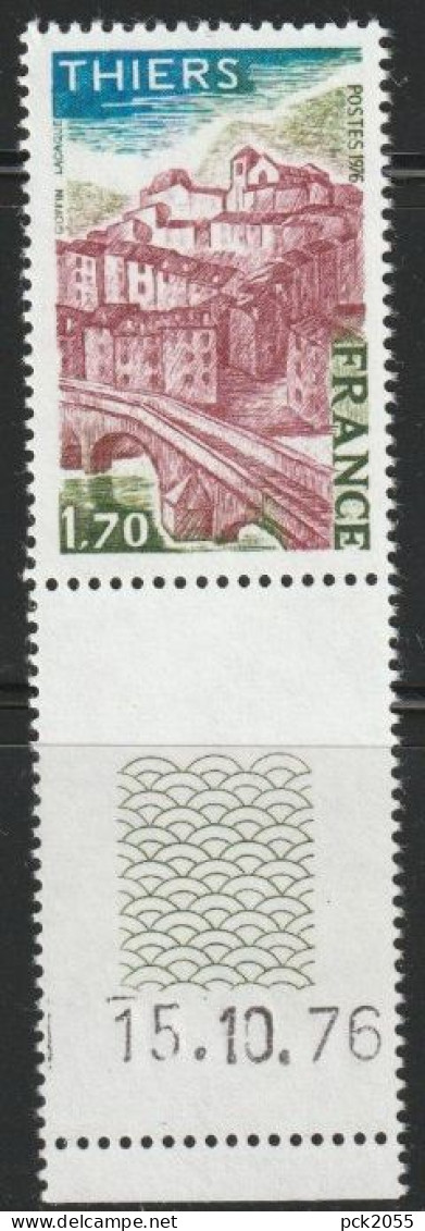 Frankreich1976 Mi-Nr.1904 ** Postfrisch  Thiers  ( 639  ) - Ungebraucht