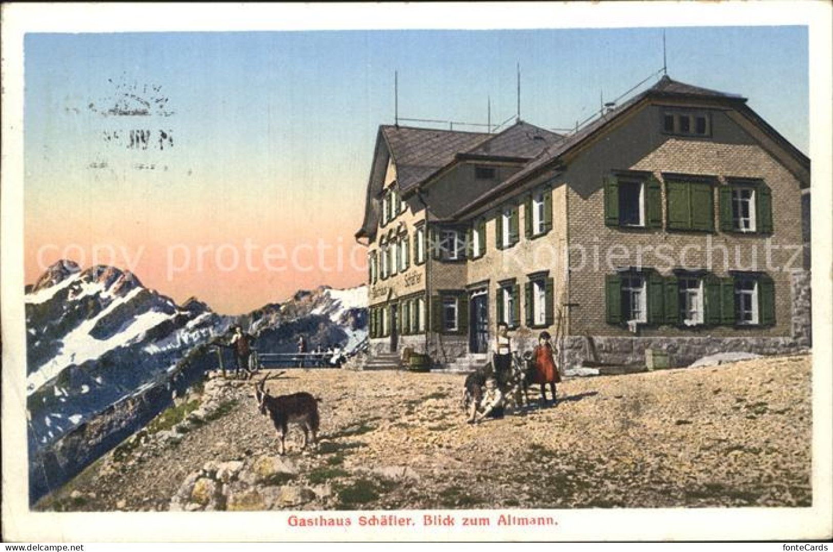 12322061 Appenzell IR Gasthaus Schaefler Altmann Appenzell - Other & Unclassified