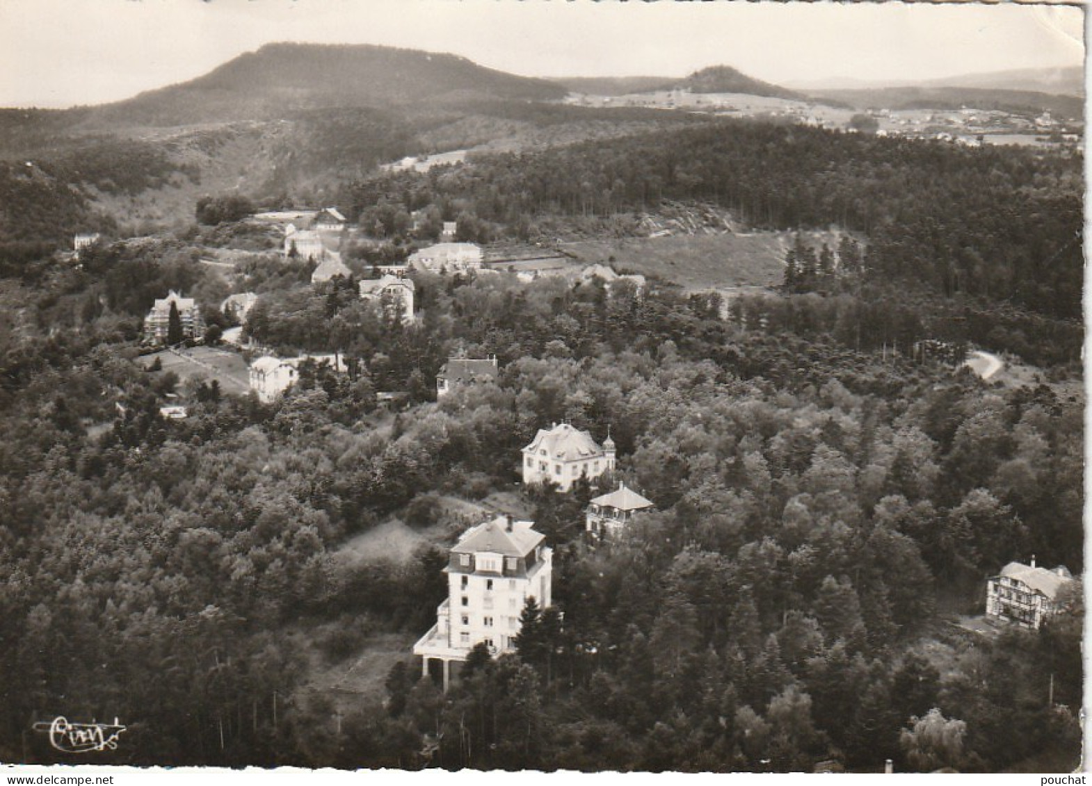 TE 21-(68) LES TROIS EPIS - STATION TOURISTIQUE - VUE PANORAMIQUE AERIENNE - 2 SCANS - Trois-Epis