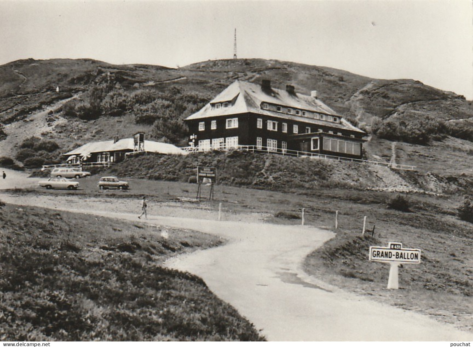 TE 21-(68) HOTEL DU GRAND BALLON - EDIT . PHOTOMAAG , SAINT LOUIS - 2 SCANS - Other & Unclassified