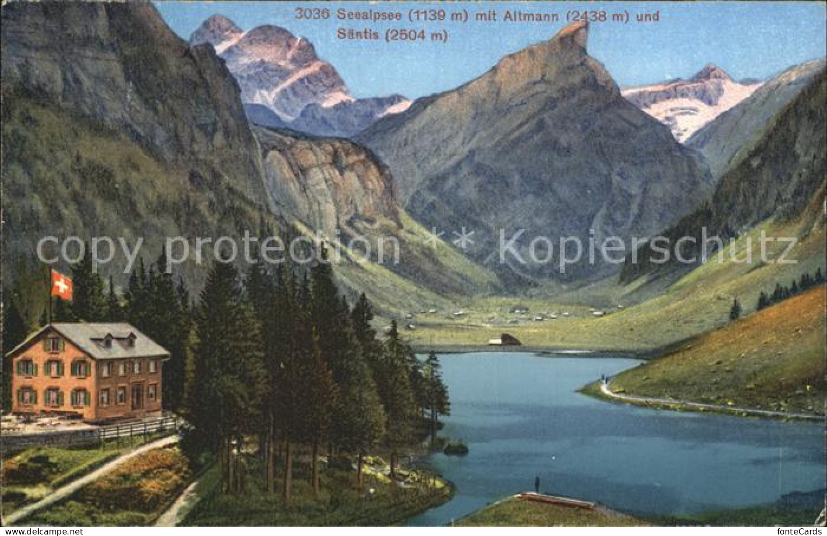 12322042 Saentis AR Seealpsee Altmann  Saentis AR - Autres & Non Classés