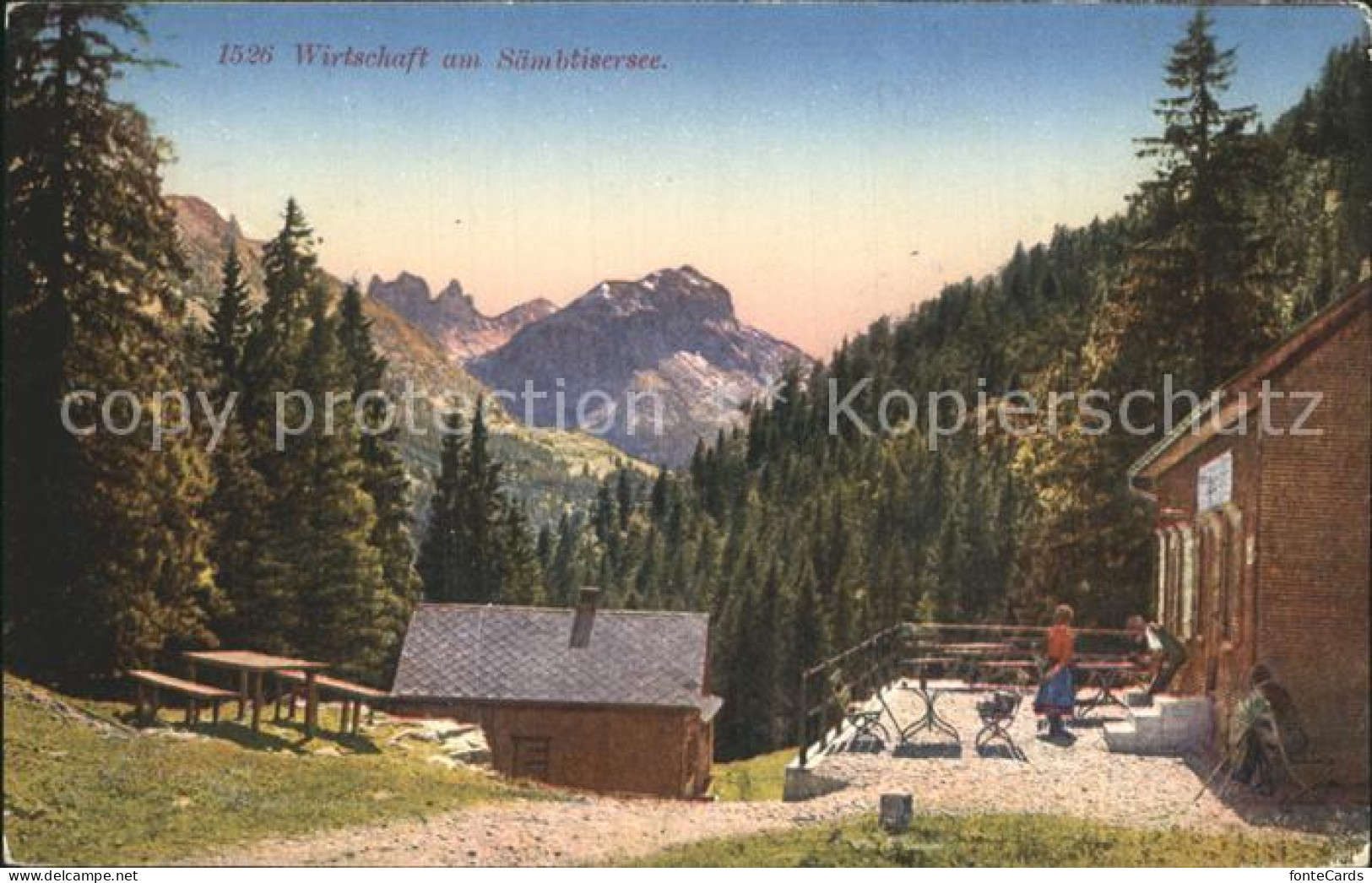 12322040 Saembtissee Wirtschaft Appenzeller Alpen - Autres & Non Classés