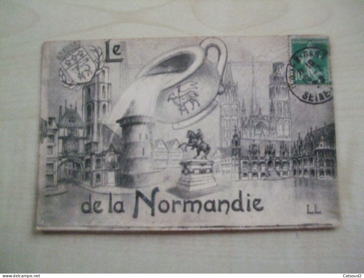 Carte Postale Ancienne LE.....DE LA NORMANDIE - Otros