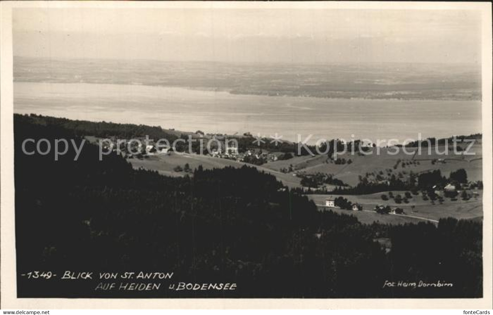 12322032 Heiden AR Blick Von Sankt Anton Bodensee Heiden - Sonstige & Ohne Zuordnung