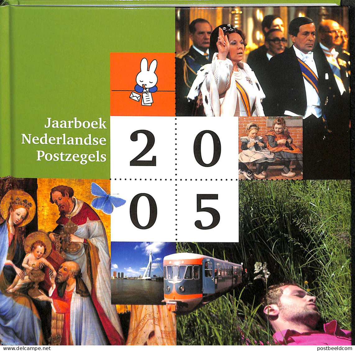 Netherlands 2005 Official Yearbook 2005 With Stamps, Mint NH, Various - Yearsets (by Country) - Unused Stamps