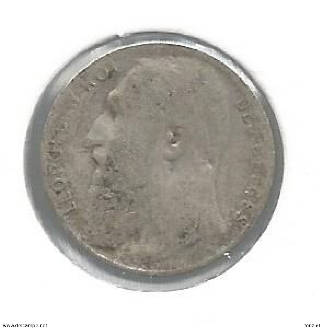 LEOPOLD II * 50 Cent 1901 Frans * Prachtig * Nr 12855 - 50 Cents
